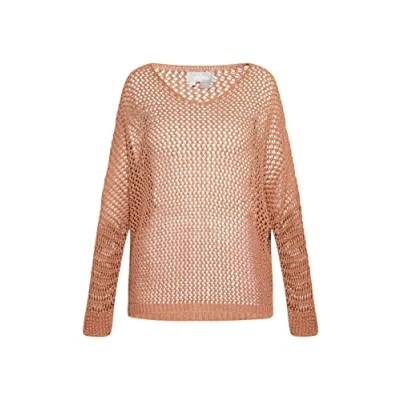 Image of ALARY Women&#039;s Knit Sweater 10426982 al01, Camel, L