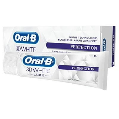 Image of Oral B 3D White Luxe Perfection 2 x 75ml