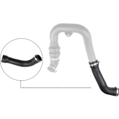 Image of 2179232, AB396C646DB, AB396C646DC Turbocharger Hose GATES 09 0934 AEM (Ethylene Acrylate Rubber) FORD: Ranger Mk3