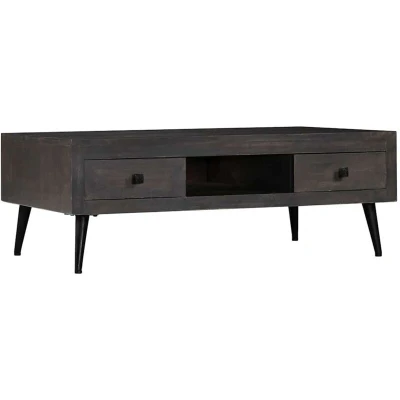 Image of vidaXL Coffee Table Solid Mango Wood 100x60x35 cm