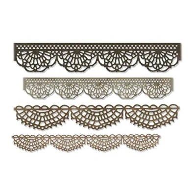 Image of Sizzix Thinlits Die Set 4PK Crochet, Multi Colour, One Size
