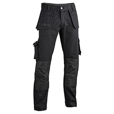 Image of Gevavi Men&#039;s GW05 Work Utility Pants, 00 ZWART, 40