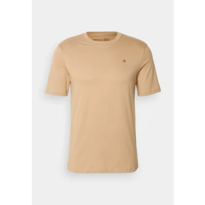 Image of Scotch &amp; Soda Regular FIT Essential LOGO Basic Tshirt, Men&#039;s, Size: XXL, Desert sand