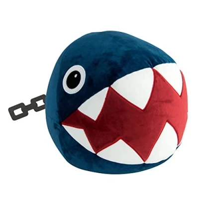 Image of Club Mocchi Super Mario™ Chain Chomp Mega Plush Toy, 15 inch