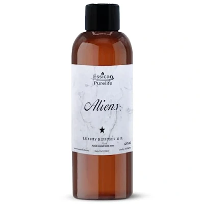 Image of Reed Diffuser Oil Refill, Luxury Diffusers, Aromatherapy Oils Fragrance, Perfect for Diffusers Home, Home Fragrance Aliens (100 ml)