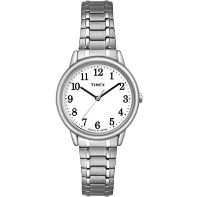 Image of Timex Easy Reader Women&#039;s 30mm Expansion Band Quartz Watch TW2P78500