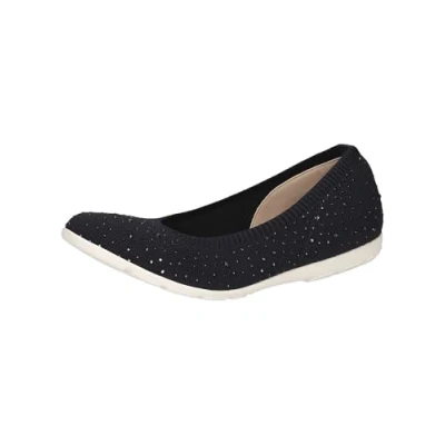 Image of CAPRICE Women&#039;s 9 22107 42 Ballet Flat, Ocean Knit, 4.5 UK