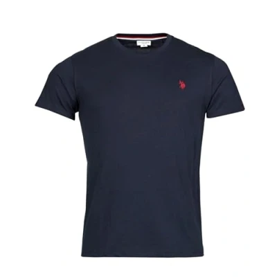 Image of U.S. Polo Assn. Men&#039;s Crew Neck Small Pony T Shirt, Classic Navy, Medium