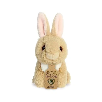 Image of Aurora, 35074, Eco Nation Mini Tan Bunny, 5In, Soft Toy, Brown