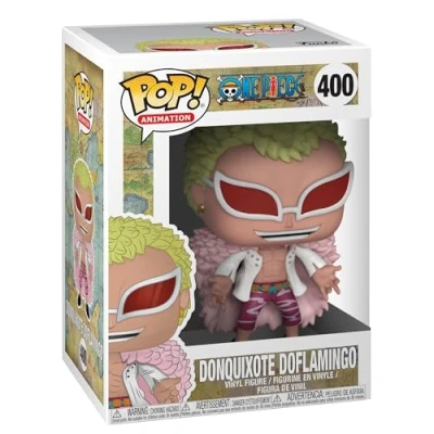 Image of Funko POP! Vinyl: One Piece: DQ Donquixote Doflamingo Collectable Vinyl Figure Gift Idea Official Merchandise Toys for Kids &amp; Adults Anime Fans Model Collectors and Display