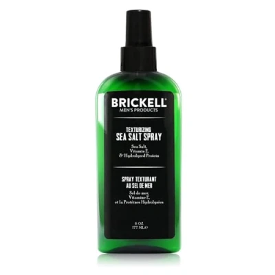 Image of Brickell Men&#039;s Texturizing Sea Salt Spray for Men, Natural &amp; Organic, Alcohol Free, Lifts and Texturizes Hair a Beach or Surfer Style, 177 ml