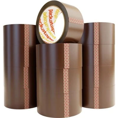 Image of Packatape General Purpose Packaging Tape 12 Rolls Brown 48mm x 66m