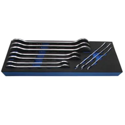 Image of Laser 6996 Ultra Thin Open Ended Spanner Set 10pc