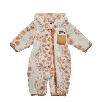 Image of Patagonia BABY Furry Friends Bunting Unisex Jumpsuit for kids, Size: 4y, Shroom taupe