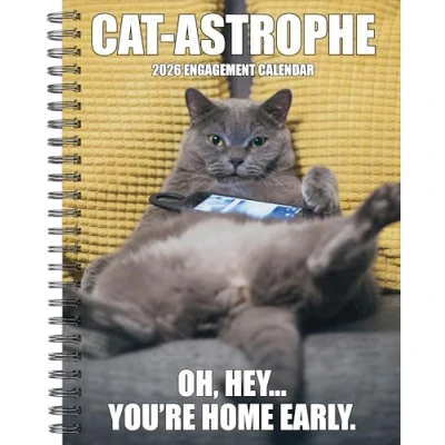 Image of Cat astrophe A5 Diary 2026