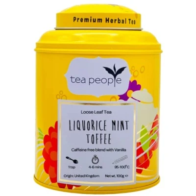 Image of Tea People Liquorice Mint Toffee Loose Caddy 100g