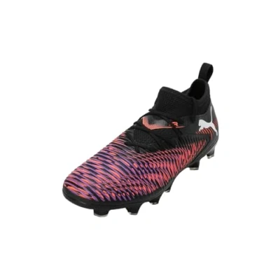 Image of Puma Future 8 Match JR Football boots firm ground, Size: 1, Black/white/glowing red shoes