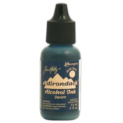Image of Ranger Tim Holtz Adirondack Alcohol Ink, Denim