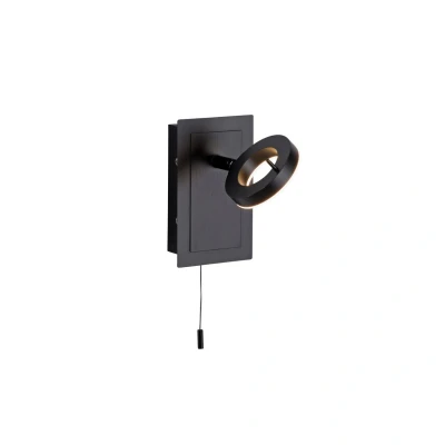 Image of Sileda Bathroom Wall Lamp Anthracite 1x 6.4W LED 3000K IP44