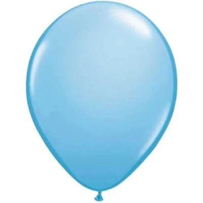 Image of Folat 08107 Light Blue Color Latex Balloons 12In / 30cm 100 Pieces, Costumes