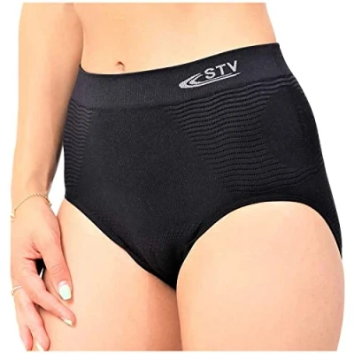 Image of Ladies Womens Full Briefs Seamless Support Tummy Control Shaper Size 8 to 24