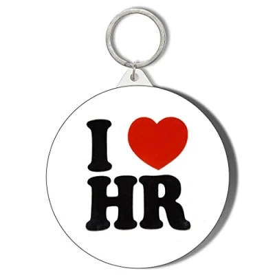 Image of Gift Insanity I LOVE HR 45mm Keyring
