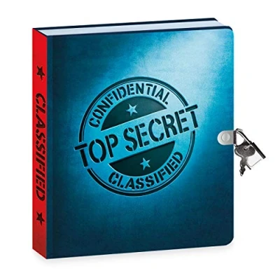 Image of Peaceable Kingdom Top Secret Diary with Invisible Ink Pen