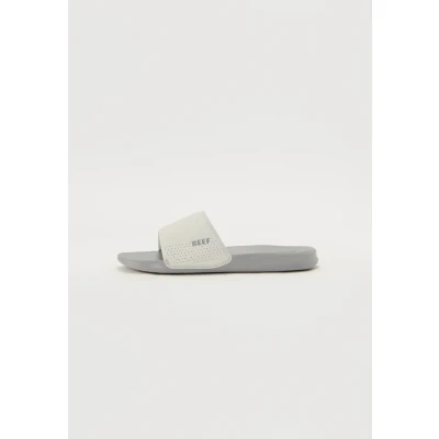 Image of REEF One Slide Men&#039;s Sandal, Lightweight &amp; Water Friendly, Grey/Grey Stone, 7