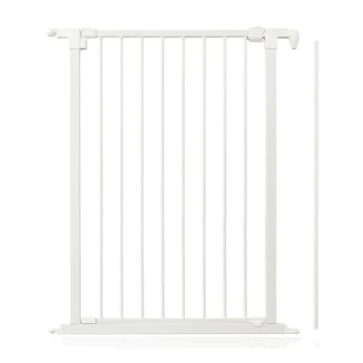Image of Safetots Extra Tall Metal Multi Panel Range, Gate Opening Panel, Metal, White, 72cm, for Range of Play Pens, Safety Barriers and Room Dividers