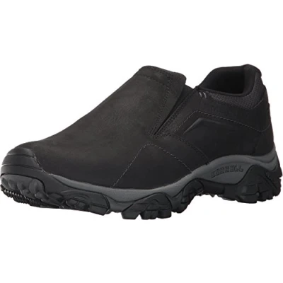 Image of Merrell Men&#039;s Moab Adventure MOC Hiking Shoe, Black, 11 UK