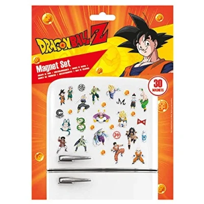 Image of Dragonball Z Fridge Magnets, Set of 30 Official Merchandise