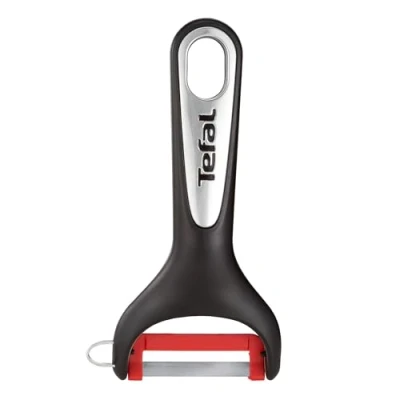 Image of Tefal Vegetable Peeler, Red/Black, 22.1 x 9.2 2.85 cm