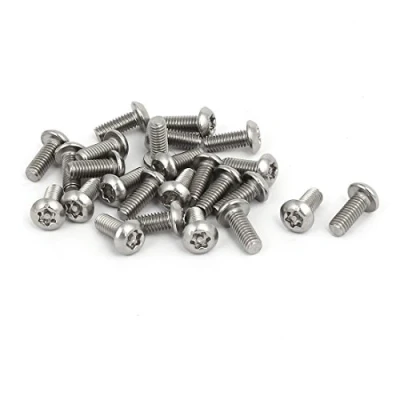 Image of sourcingmap M4 x 10mm 304 Stainless Steel Torx Security Pan Head Screws Fasteners 25PCS