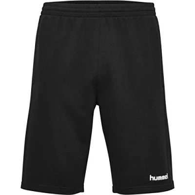 Image of hummel Children&#039;s hmlgo Kids Cotton Bermuda Shorts Black
