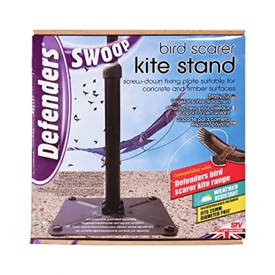 Image of Defenders Swoop Bird Scarer Kite Stand Ideal for Buildings and Hard Surface Mounting of Kites, Durable Steel, Weather Proof Design