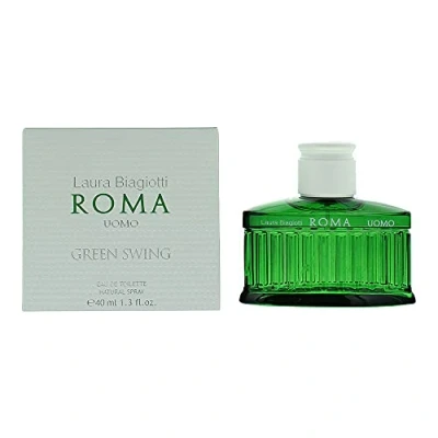 Image of Laura Biagiotti Roma Uomo Green Swing Eau De Toilette, 40 ml