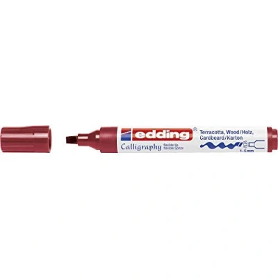 Image of E 1455 CR Calligraphy Marker Crimson