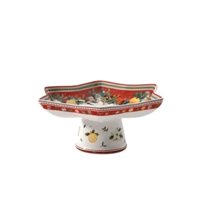 Image of Villeroy &amp; Boch Winter Bakery Delight Footed Star Bowl