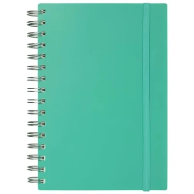 Image of TIEFOSSI A5 Hardcover Spiral Notebook, Aesthetic Thick Journal for Women Writing, 100 GSM 300 Pages, College Ruled, Work, School