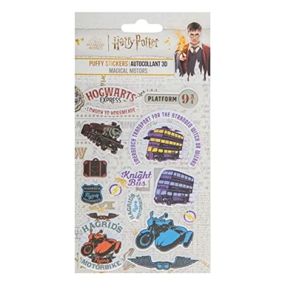 Image of HARRY POTTER Foam STIKERS Hogwarts EXPRESS 4895205608986 Stickers, Multicoloured (26247)