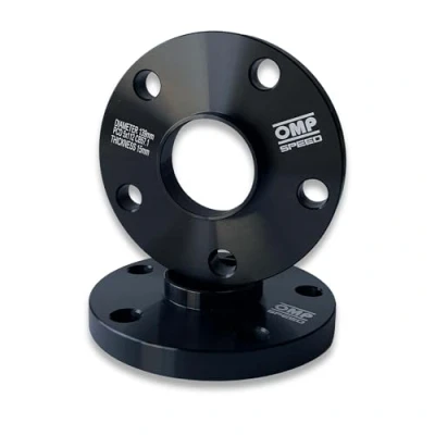 Image of OMP SPEED SET SPACERS 15MM 5X112 57.1 M14X1.5 CONIC+14X1.5 BALL
