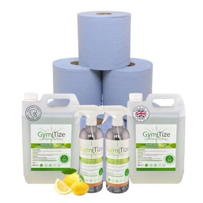 Image of GymiTize Eco Friendly Gym Equipment Disinfectant Spray cleaner (10 Litre Bundle)
