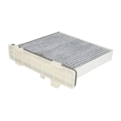 Image of 7803A028, MR500058, XR500058, XR500058D Pollen Filter MAHLE ORIGINAL LAK 589 Activated Carbon 241,5mm 214mm 67,5mm MITSUBISHI: PAJERO 4