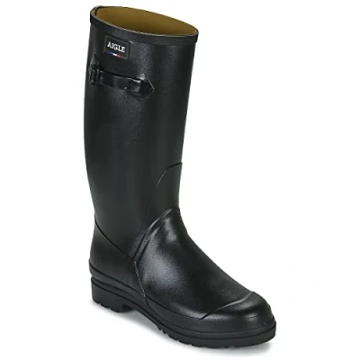 Image of Aigle Women&#039;s Cessac Lady Rain Boot, Noir, 2 UK