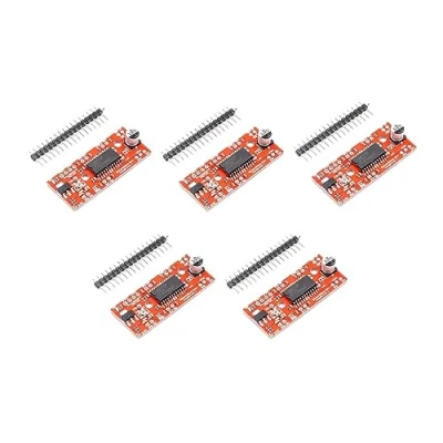 Image of TECNOULAB 5pcs EasyDriver A3967 Stepper Motor Driver V44 Development Board