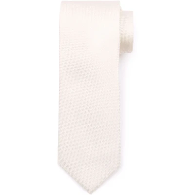 Image of Suitable Silk Tie Off White