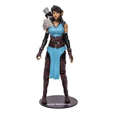 Image of McFarlane Toys, 7 Inch Critical Role Vox Machina Vex’ahlia Action Figure with 22 Moving Parts, Collectible Collectors Stand Base Ages 14+