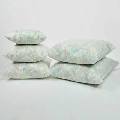 Image of Becky Cameron Shredded Foam Crumbs Cushion Pads Pillow Flakes Filling Stuffing Rectangular inner Insert Sofa Scatters (16&quot; x 16&quot;)