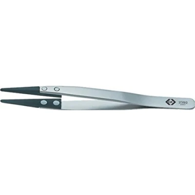 Image of C.K CarbofibESD Tweezer 2392 130mm