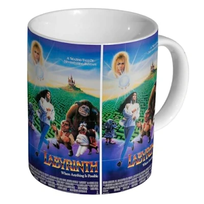 Image of Labyrinth Movie Poster Classic Ceramic 11oz Tea Coffee Mug/Cup
